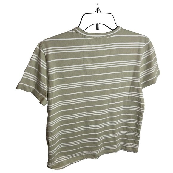 Madewell Womens Cotton Crewneck Tee Striped Dusty Caledon Size S NT716 - Picture 6 of 6